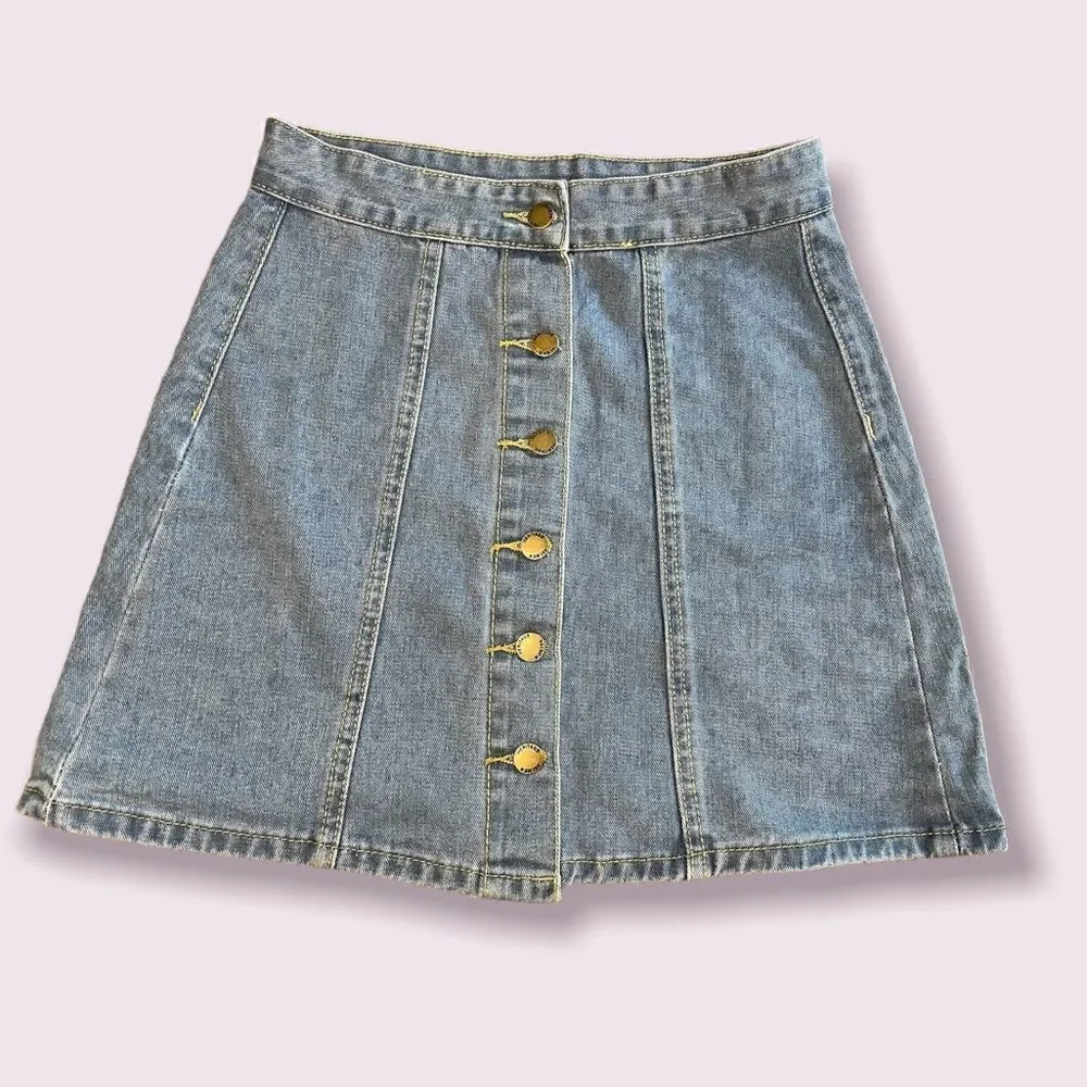 Shein Denim Skirt